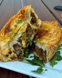 Aussie Meat Pie + Chips (Fries)"